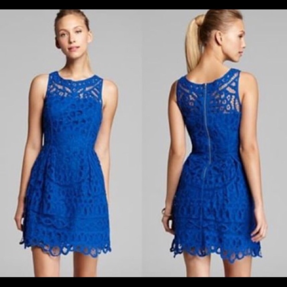 Lilly Pulitzer royal blue dress